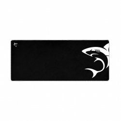 White Shark MP-1967 SHARK XL Gaming mouse pad Black, White