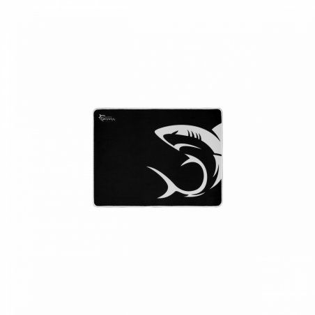 White Shark SHARK L Tapis de souris de jeu Noir, Blanc