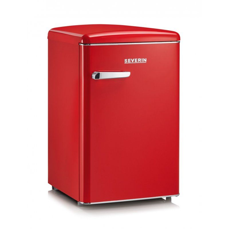 Severin RKS 8830 Retro combi-fridge Freestanding 108 L D Red