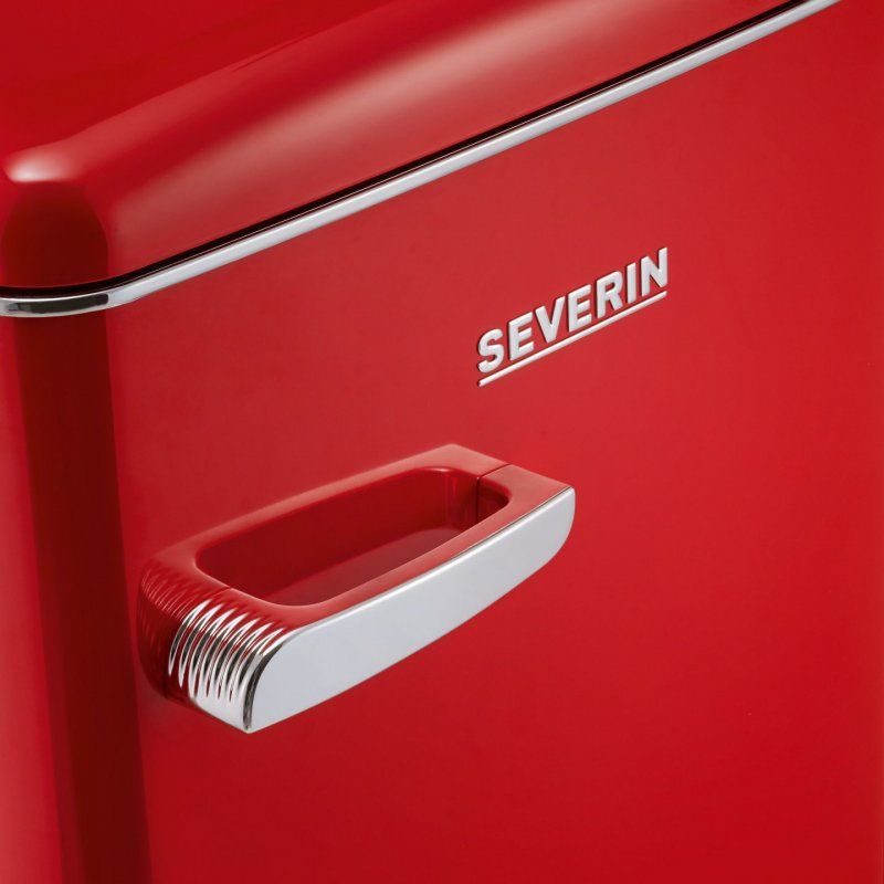 Severin RKS 8830 Retro combi-fridge Freestanding 108 L D Red