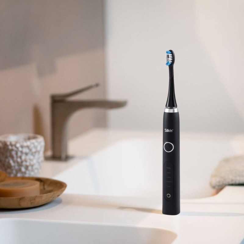 Silk'n SonicSmile Adulte Brosse à dents vibrante Noir