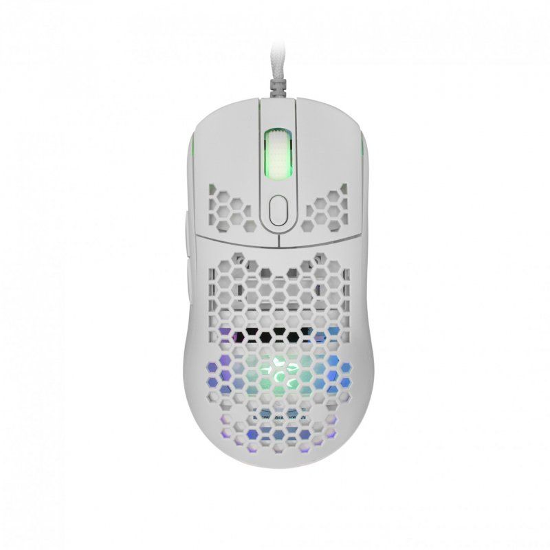 White Shark GALAHAD White mouse Ambidextrous USB Type-A Optical 7200 DPI