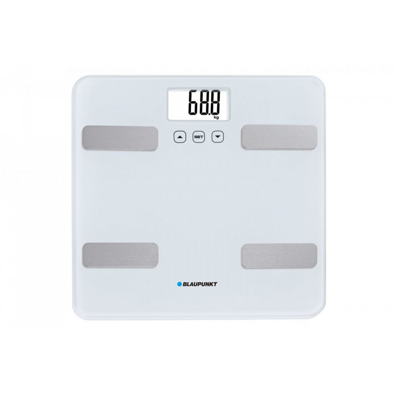 Blaupunkt BSM501 balance Carré Blanc Pèse-personne électronique