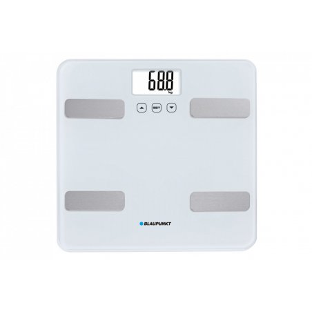 Blaupunkt BSM501 personal scale Square White Electronic personal scale