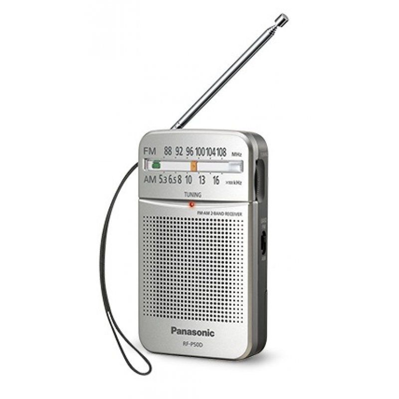 Panasonic RF-P50D Portable Digital Silver