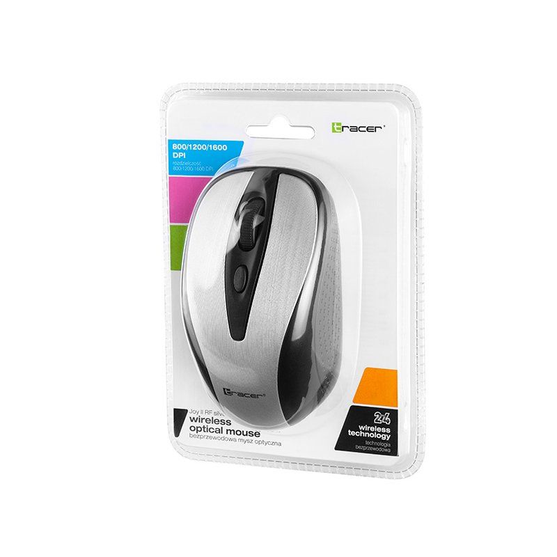 Tracer JOY II souris Droitier RF sans fil Blue Trace 1000 DPI