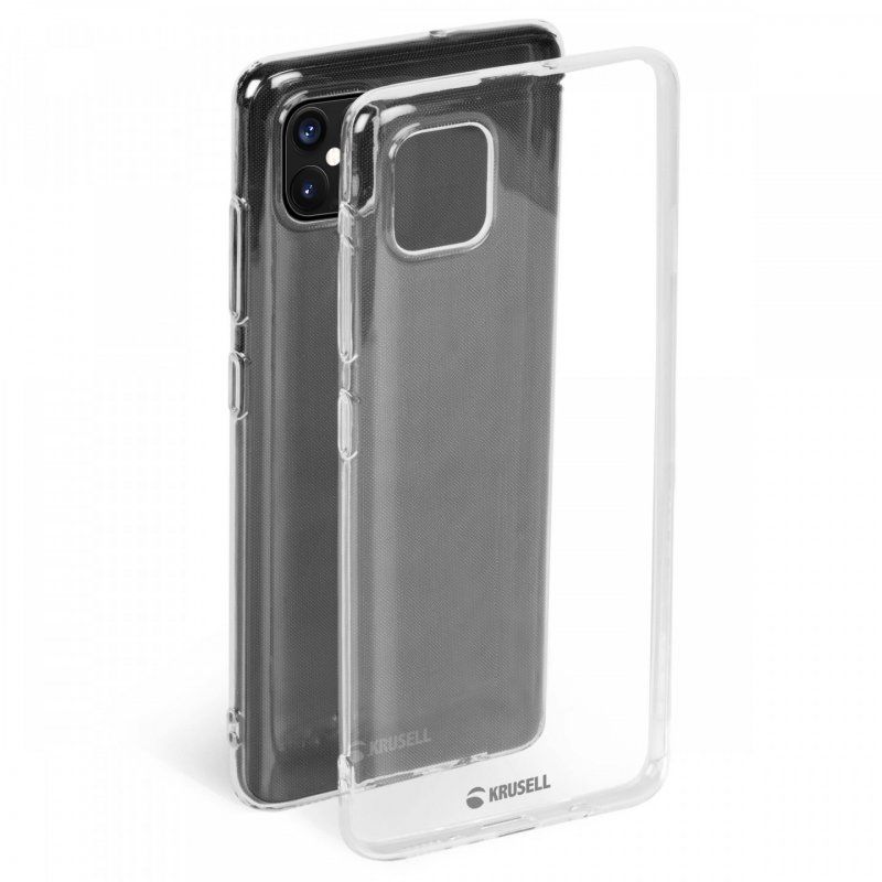 Krusell SoftCover mobile phone case 13.7 cm (5.4") Cover Transparent