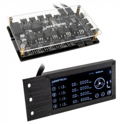 Lamptron compatible RW460 Steuerung pour Wasserkühlungen - noir