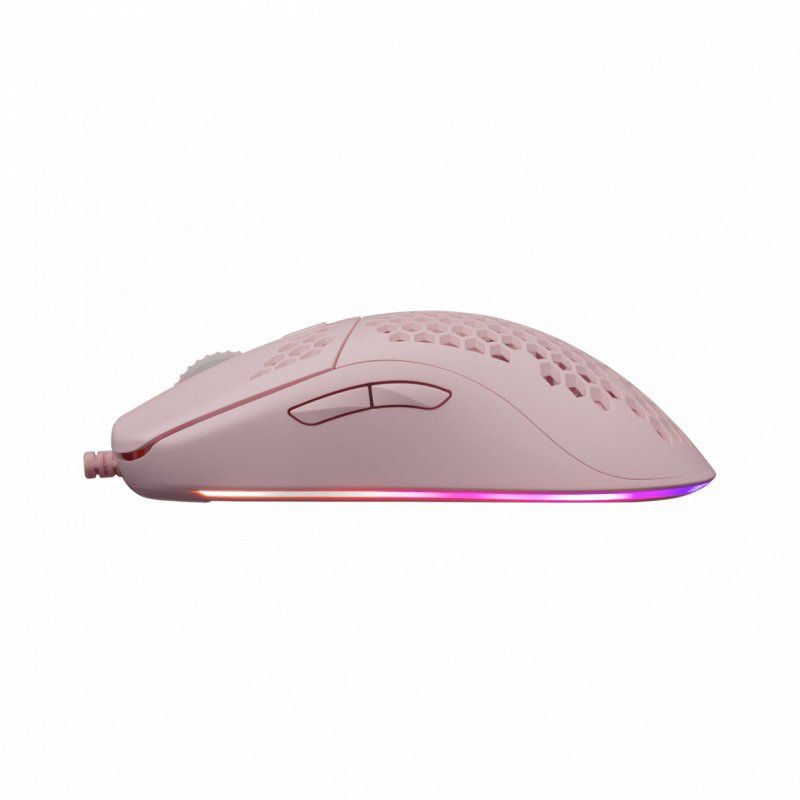 White Shark Galahad Pink mouse Ambidextrous USB Type-A Optical 7200 DPI
