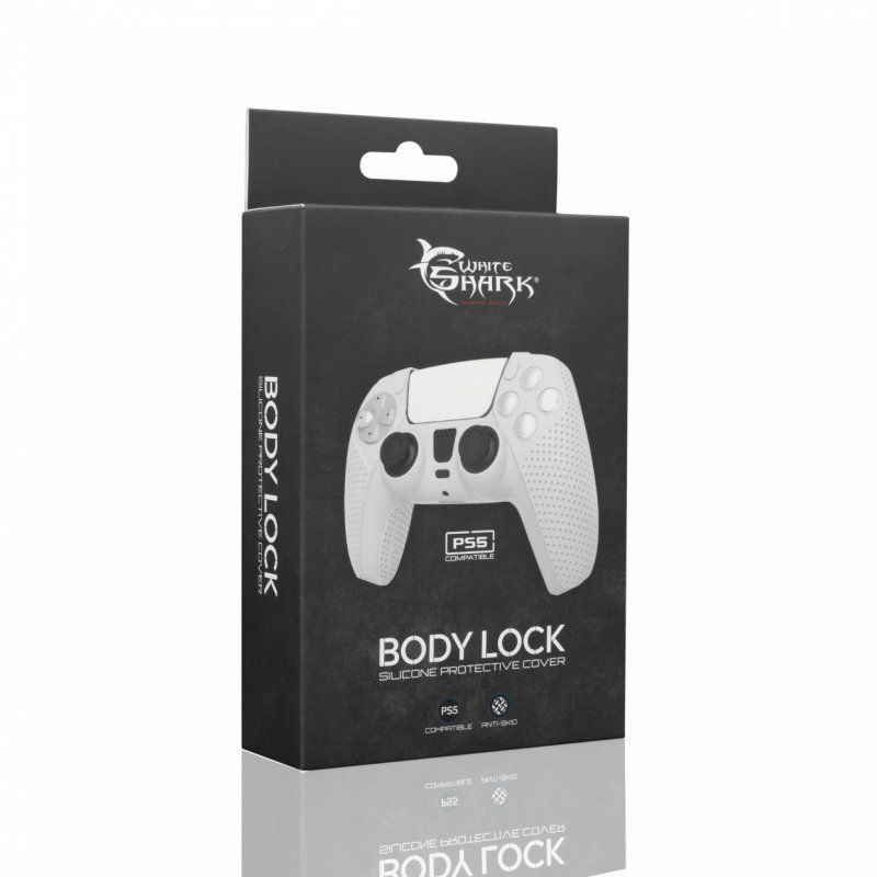 White Shark Body Lock Boîtier de manette de jeu