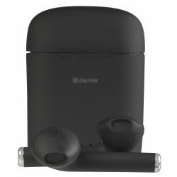 Denver TWE-46BLACK écouteur/casque Sans fil Ecouteurs Musique Bluetooth Noir