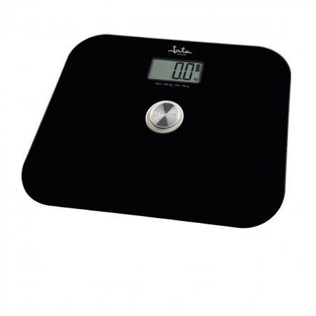 JATA HBAS1499 personal scale Square Black Electronic personal scale