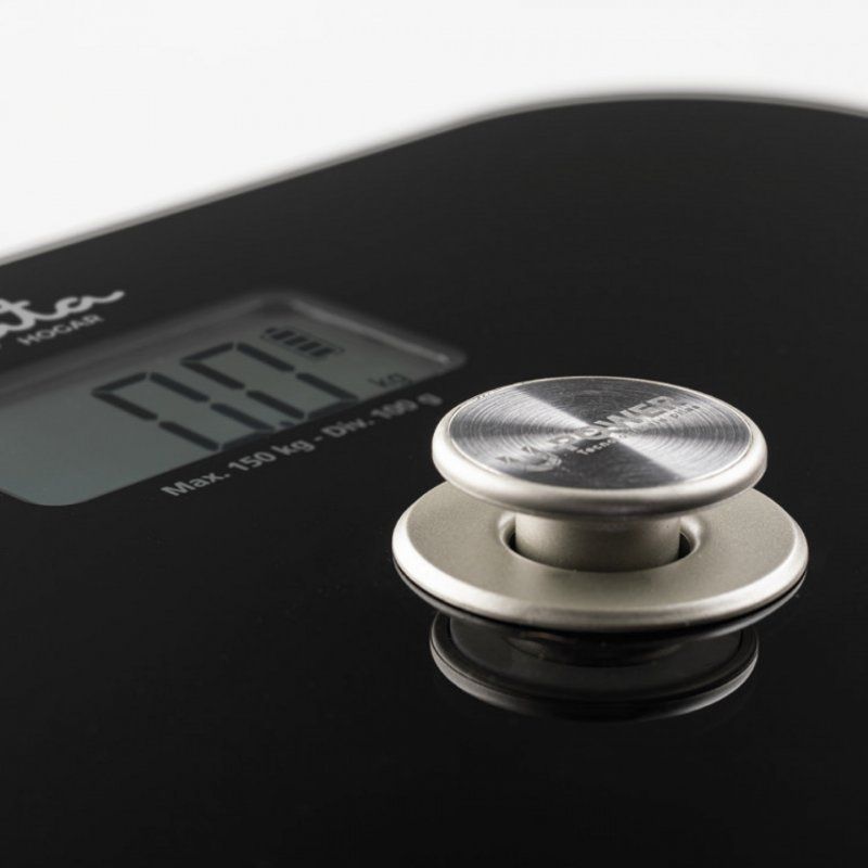 JATA HBAS1499 balance Carré Noir Pèse-personne électronique