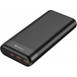 Sandberg 420-62 banque d'alimentation électrique Lithium-Ion (Li-Ion) 20000 mAh Noir