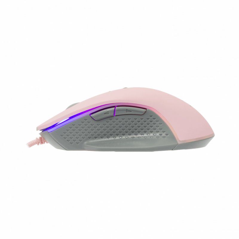 White Shark GARETH Pink souris Droitier USB Type-A Optique 6400 DPI