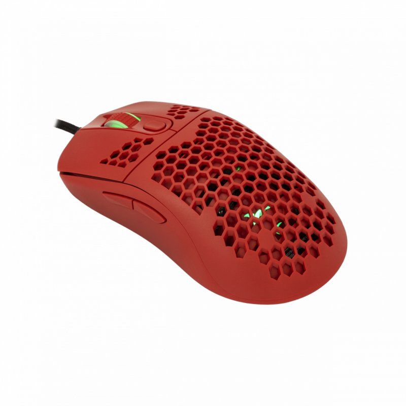 White Shark GALAHAD-RED souris Ambidextre USB Type-A Optique 6400 DPI