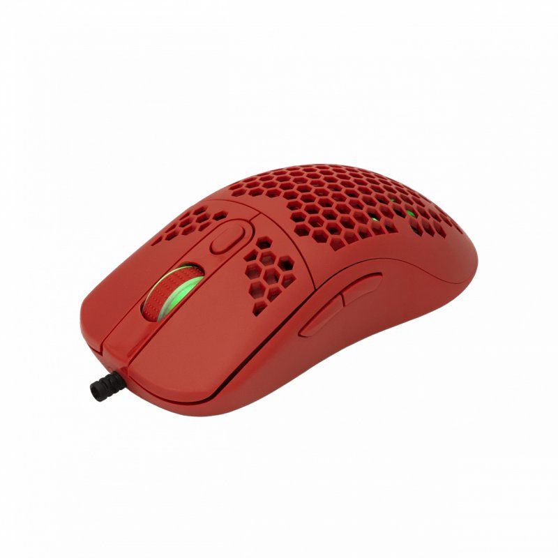 White Shark GALAHAD-RED souris Ambidextre USB Type-A Optique 6400 DPI