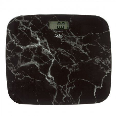 JATA HBAS1415 personal scale Rectangle Black, Marble colour Electronic personal scale