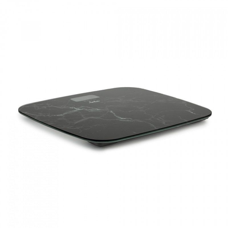 JATA HBAS1415 balance Rectangle Noir, Couleur marbre Pèse-personne électronique