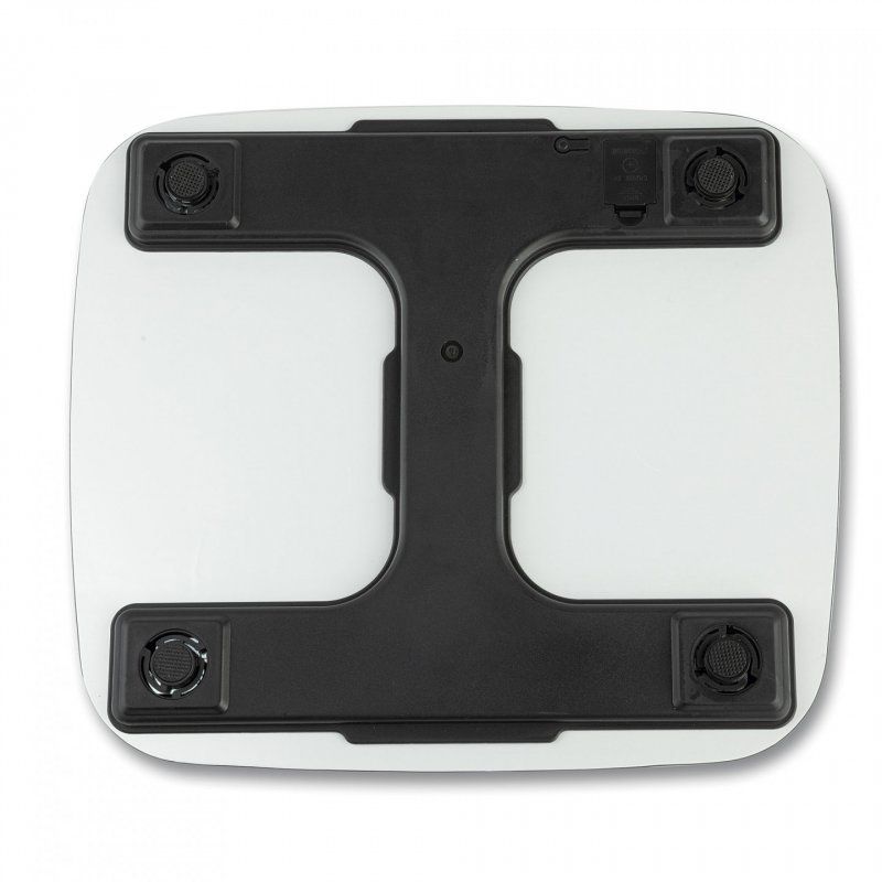 JATA HBAS1415 balance Rectangle Noir, Couleur marbre Pèse-personne électronique