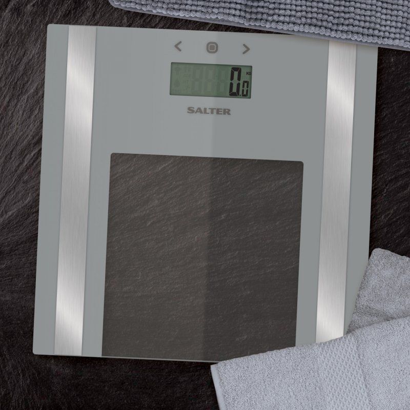 Salter 9158-SV3R personal scale Rectangle Grey Electronic personal scale