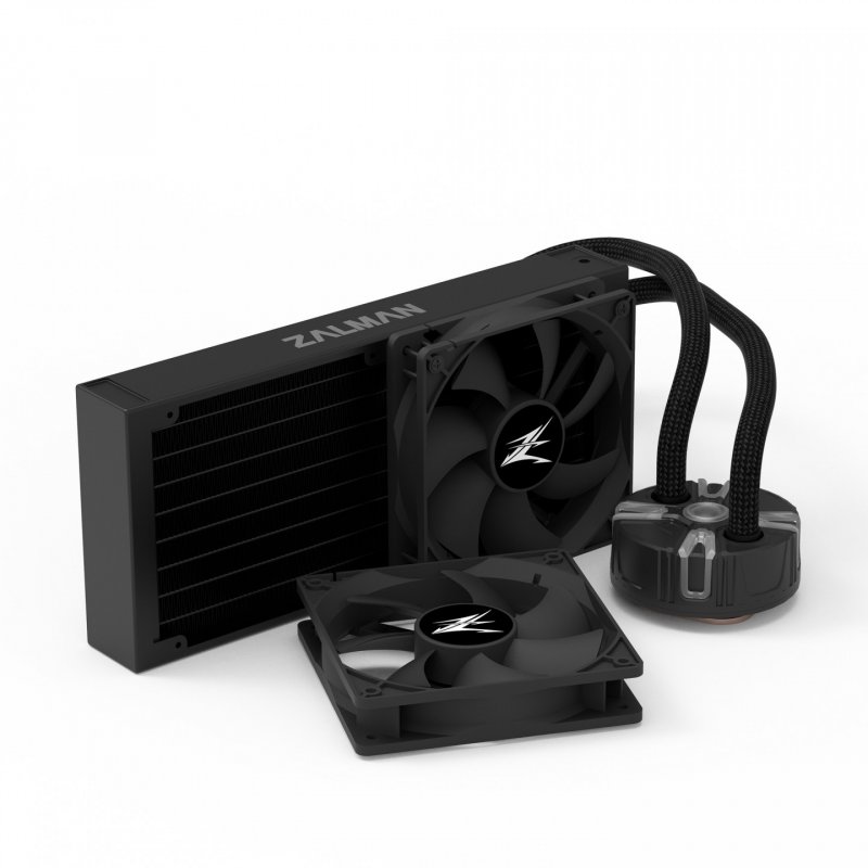 Zalman Reserator5 Z24 Black CPU Liquid Cooler 240mm Radiator 2 x SF120 ARGB fan Processor All-in-one liquid cooler 12 cm