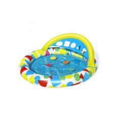 Bestway 47" x 46" x 18"/1.20m x 1.17m x 46cm Splash & Learn Kiddie Pool