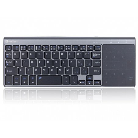 Tracer TRAKLA46934 keyboard RF Wireless QWERTY English Black, Grey