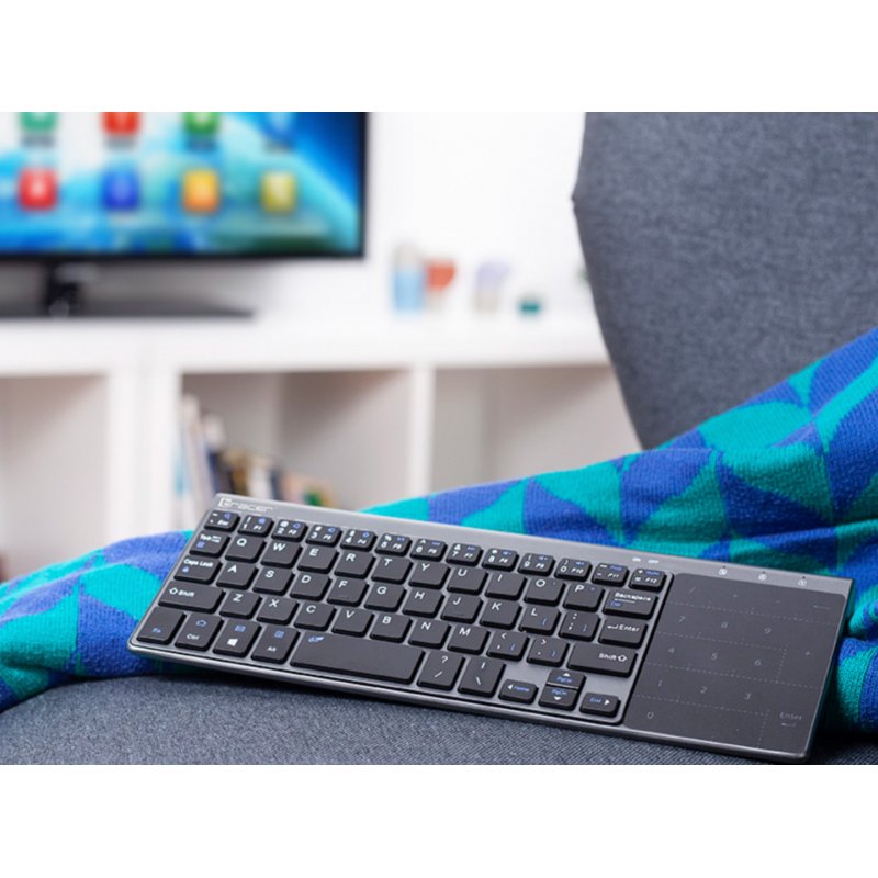 Tracer TRAKLA46934 keyboard RF Wireless QWERTY English Black, Grey