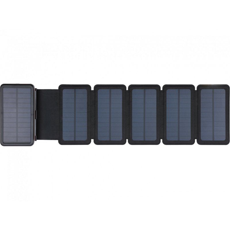 Sandberg Solar 6-Panel Powerbank 20000 Lithium Polymère (LiPo) 20000 mAh Noir