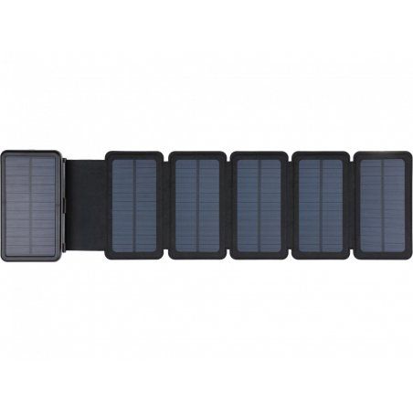 Sandberg Solar 6-Panel Powerbank 20000 Lithium Polymère (LiPo) 20000 mAh Noir