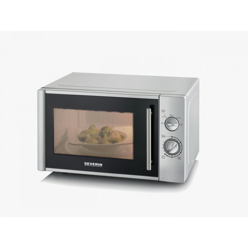 Severin MW 7772 micro-onde Comptoir Micro-onde simple 28 L 900 W Argent