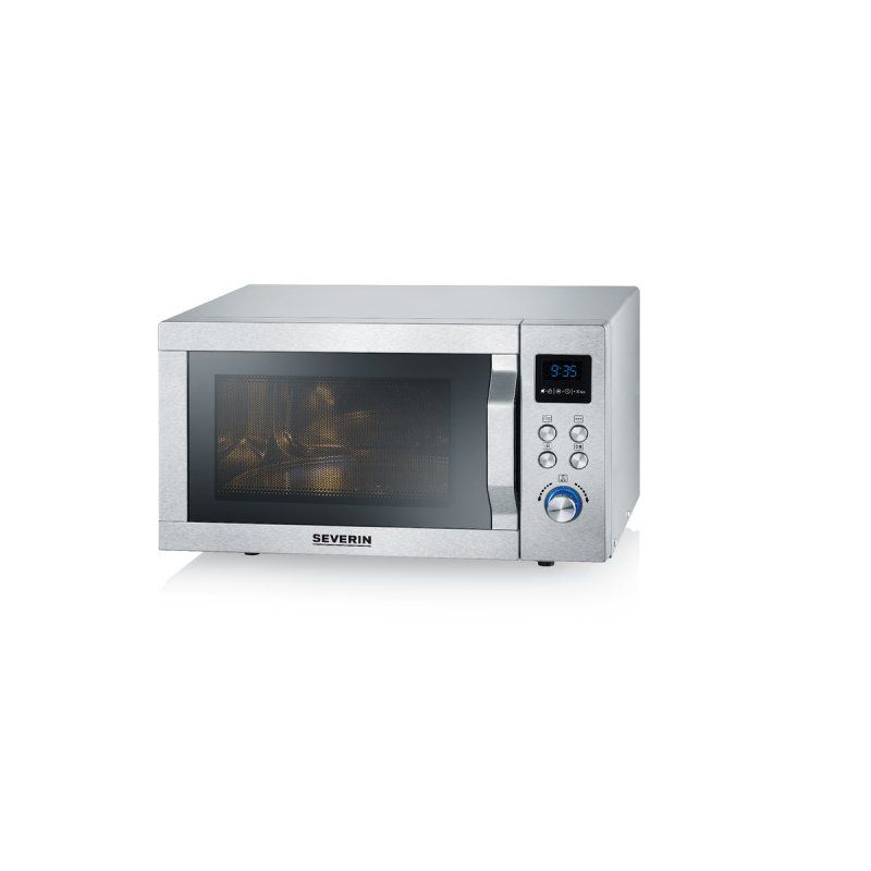 Severin MW 7774 microwave Countertop Combination microwave 25 L 900 W Silver