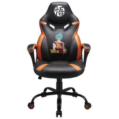 Subsonic SA5573-D4 Siège pour jeu vidéo Siège de jeu sur PC Siège capitonné Noir, Orange