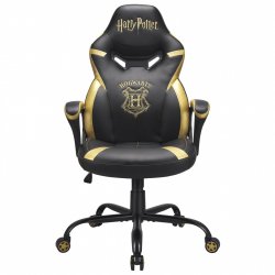 Subsonic Junior Hogwarts PC gaming chair Upholstered padded seat Black, Yellow