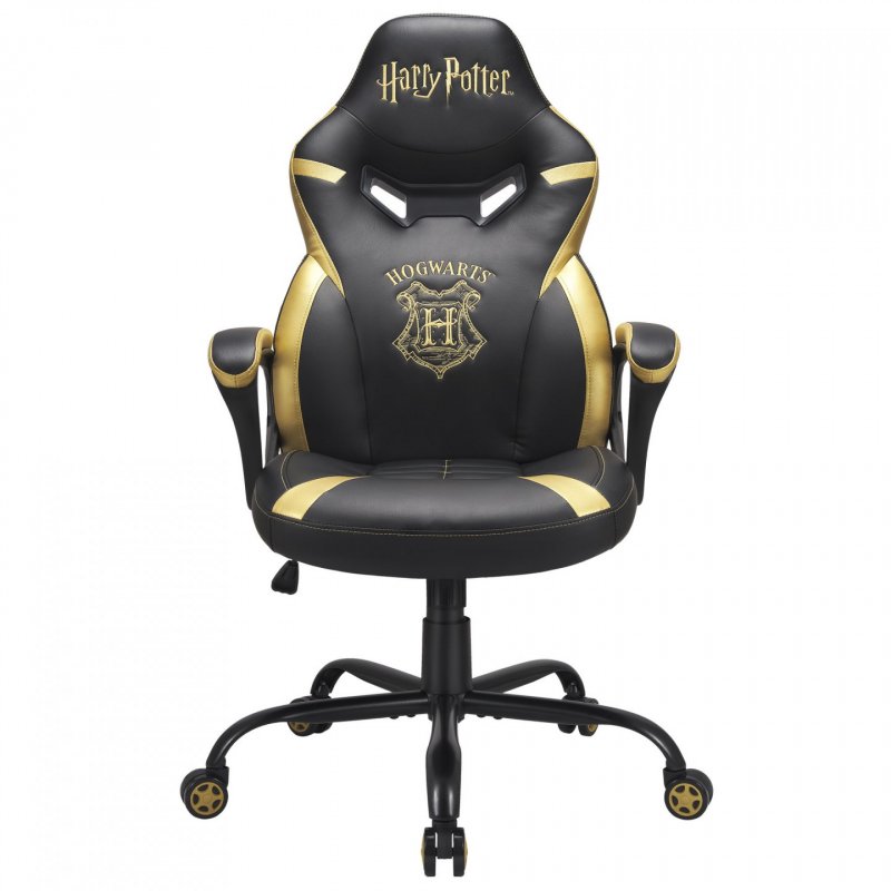 Subsonic Junior Hogwarts PC gaming chair Upholstered padded seat Black, Yellow