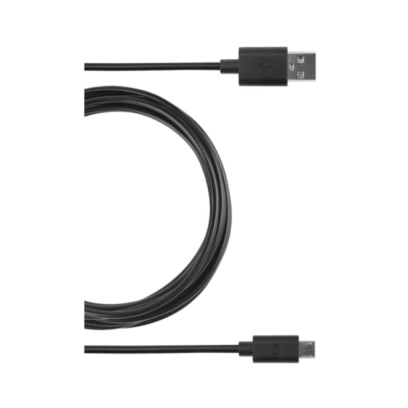 Subsonic SA5355 USB cable 4 m USB 2.0 USB A Micro-USB A Black