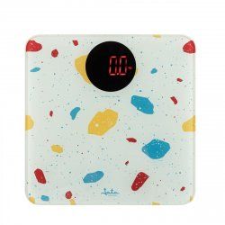 JATA HBAS1417 balance Carré Multicolore Pèse-personne électronique