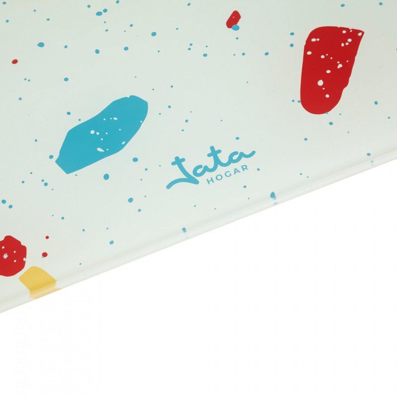 JATA HBAS1417 balance Carré Multicolore Pèse-personne électronique