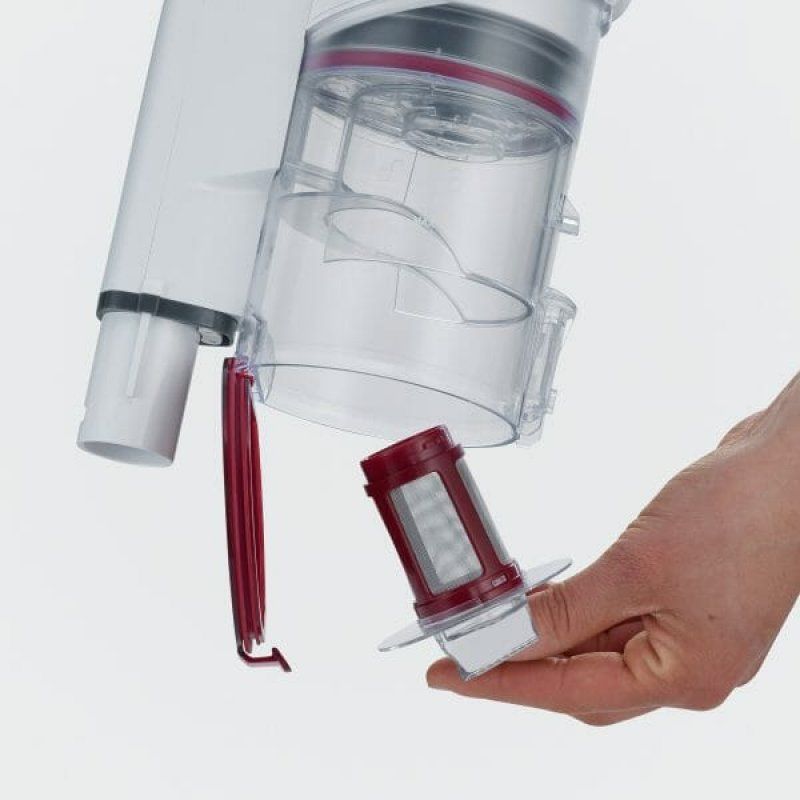 Severin HV 7152 stick vacuum/electric broom Battery Dry Dust bag 0.5 L 120 W Red, White 2.2 Ah