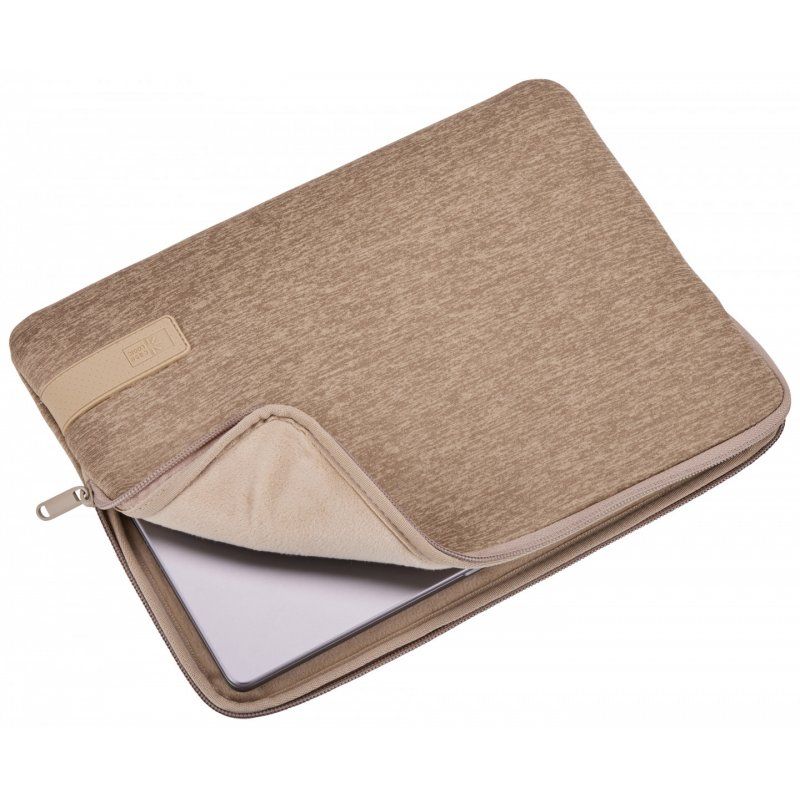 Case Logic Reflect REFMB114 - Boulder Beige notebook case 35.6 cm (14") Sleeve case