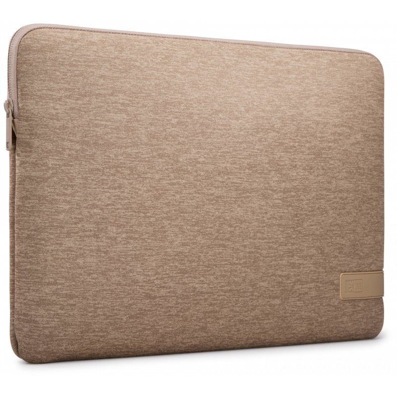 Case Logic Reflect REFPC116 - Boulder Beige notebook case 39.6 cm (15.6") Sleeve case