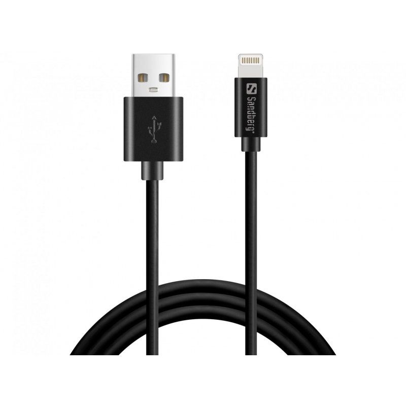Sandberg 441-39 USB&gtLightning MFI 1m Black