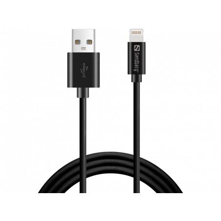 Sandberg 441-39 USB&gtLightning MFI 1m Black