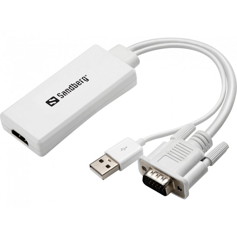 Sandberg 508-78 VGA+Audio to HDMI Converter
