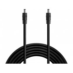 Sandberg DC to DC 5521+5525. 3M. 100W. Noir 5.5 x 2.1 mm 5.5 x 2.5 mm