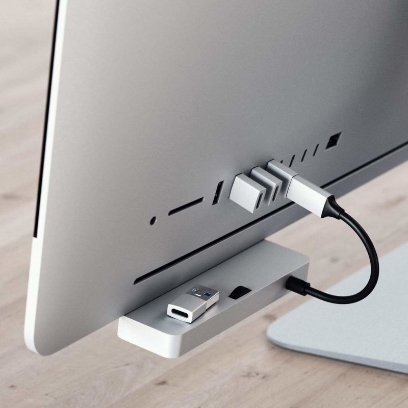Satechi ST-TAUCS changeur de genre de câble USB-A USB-C Argent