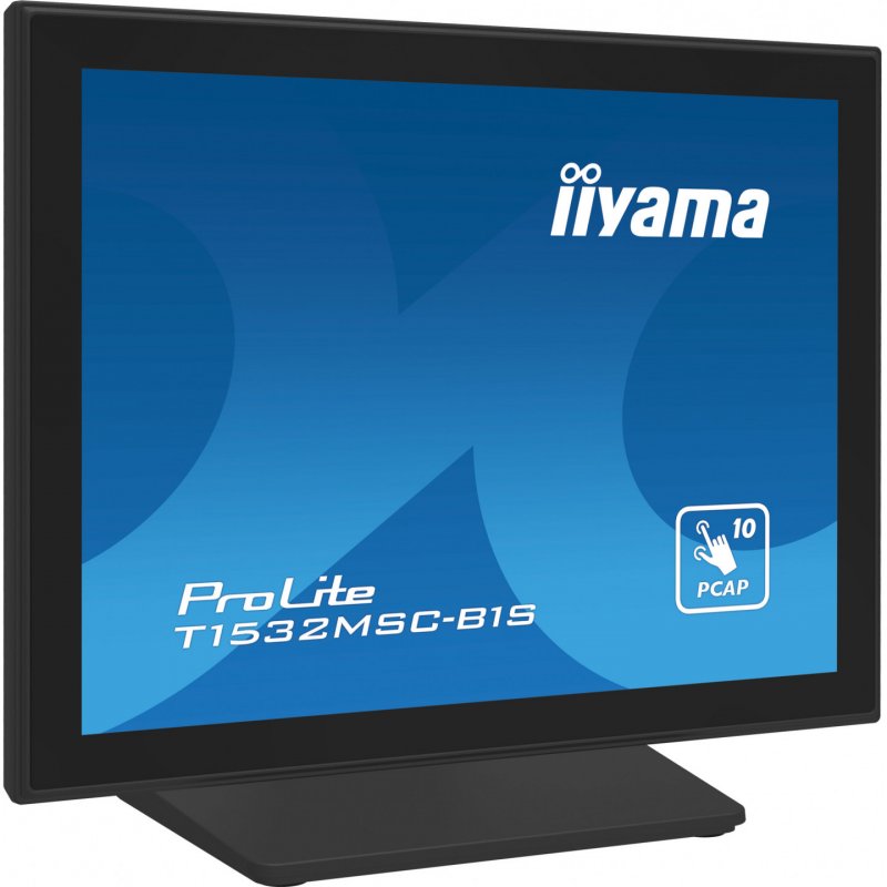 iiyama ProLite T1532MSC-B1S écran plat de PC 38,1 cm (15") 1024 x 768 pixels XGA LCD Écran tactile Noir