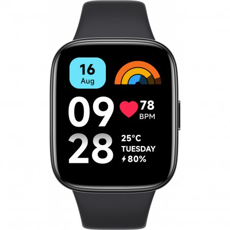Xiaomi Redmi Watch 3 Active 4.65 cm (1.83") LED 47 mm Digital 240 x 280 pixels Touchscreen Black
