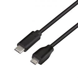 KAB USB-C  Micro-USB (ST-ST) 1m LogiLink Black